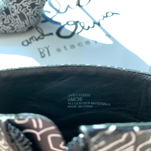 Alice + Olivia x Keith Haring Razi Booties - Picture 4 of 8